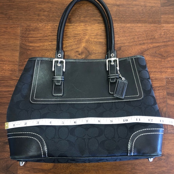 Coach purse, black - Picture 8 of 8